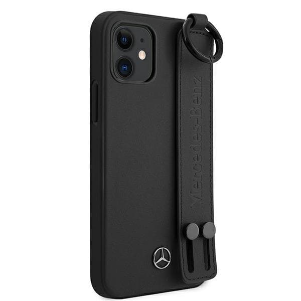 Mercedes ovitek Strap Line za iPhone 12 mini (5,4") - Črn 4