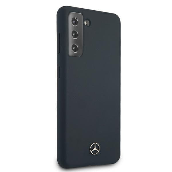 Mercedes Silikonski ovitek za Samsung Galaxy S21 - modr 3