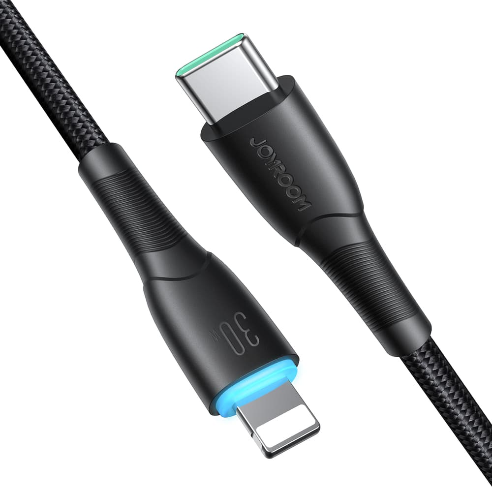 Joyroom SA32-CL3 USB-C / Lightning kabel 30W 1m - črn 3