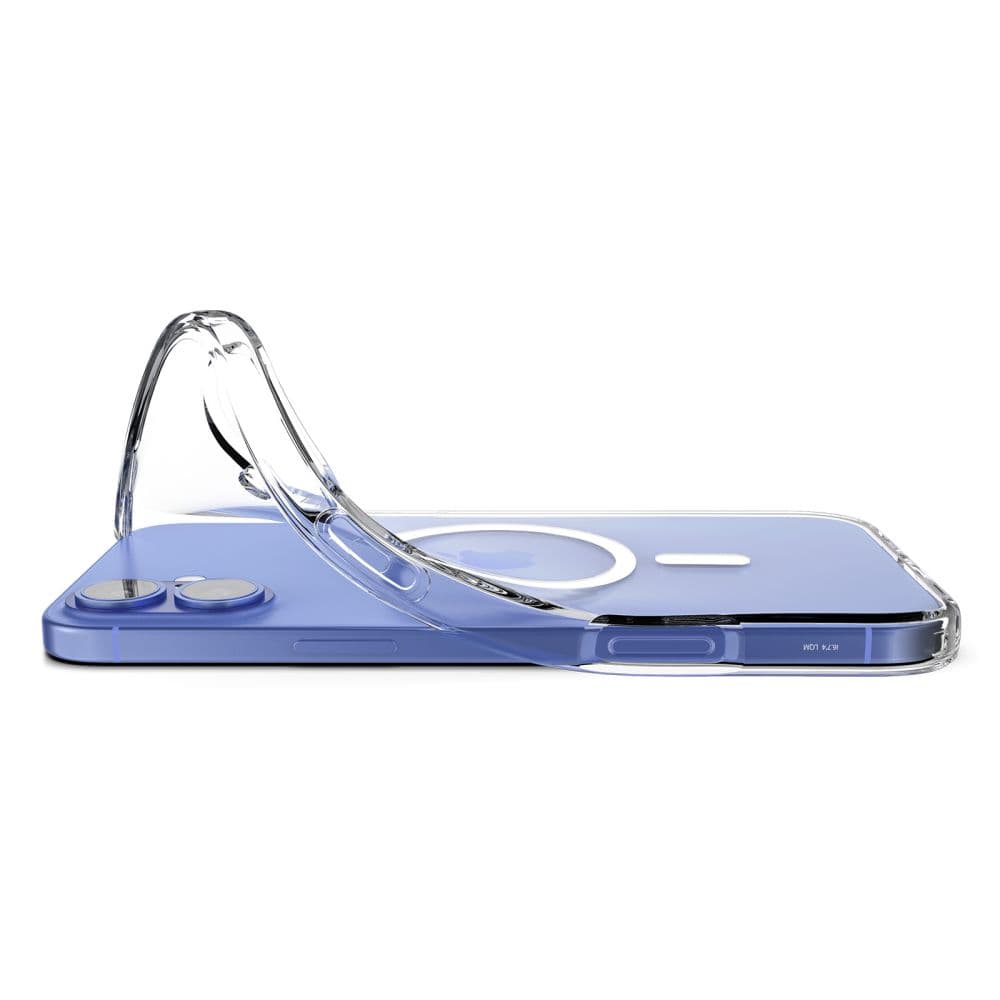 Ovitek Spigen Liquid Crystal Mag MagSafe za iPhone 16 - prozoren 8