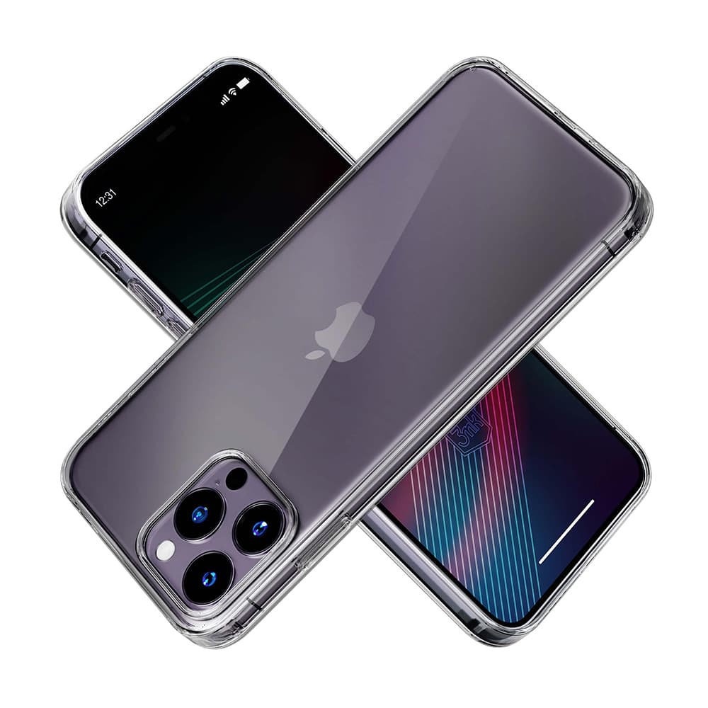 3mk Clear Case ovitek za Apple iPhone 14 Pro Max - prozoren 2