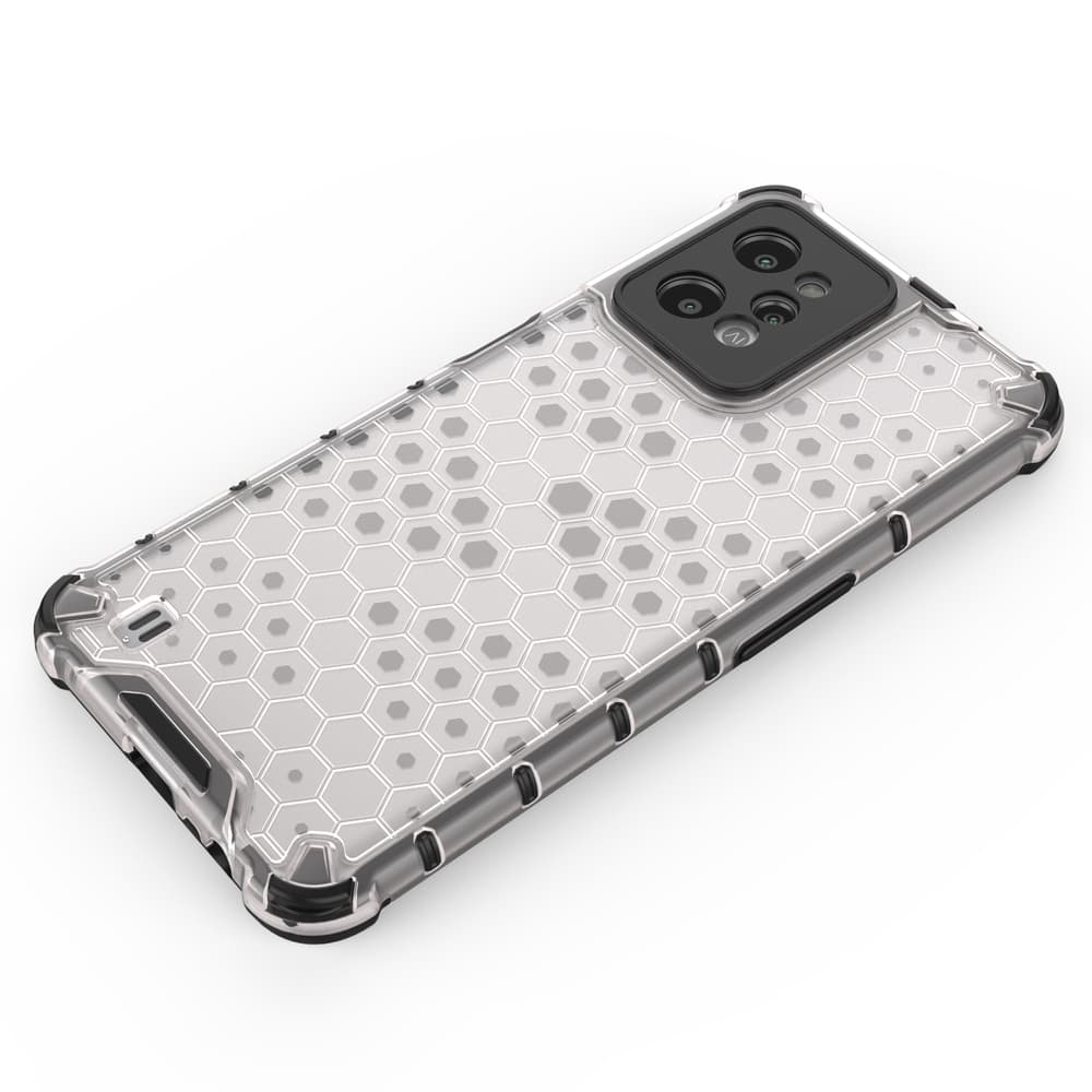Ovitek Honeycomb za Realme C31, prozoren 4