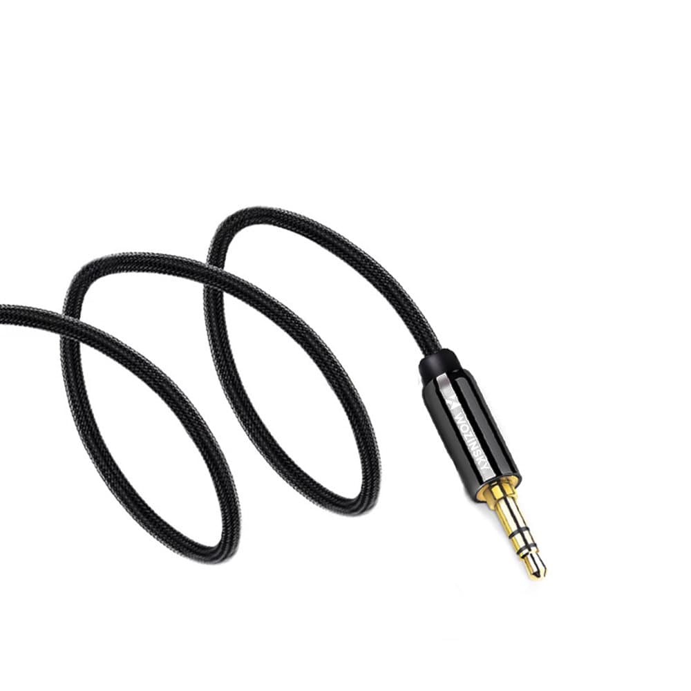 Wozinsky AUX kotni kabel Mini Jack (moški-moški) 2m, črn 4