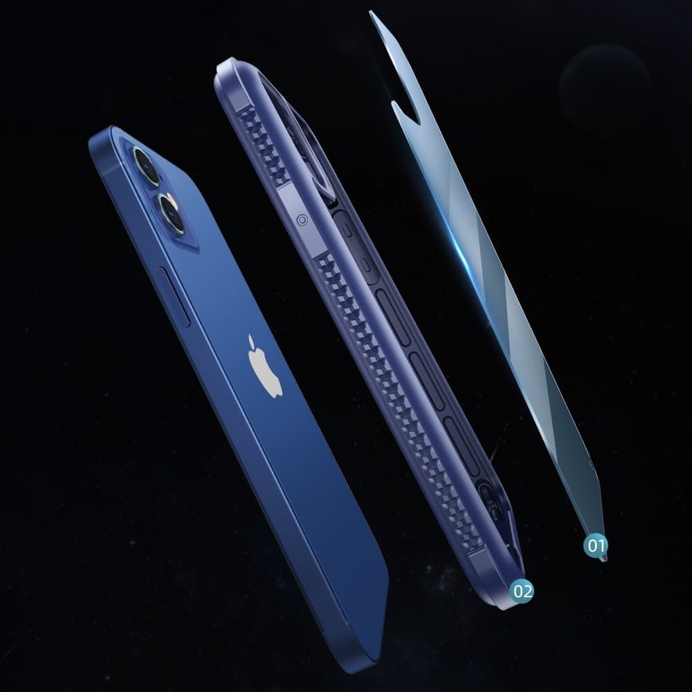 Joyroom Frigate Series ovitek za iPhone 12 Pro Max, moder 5