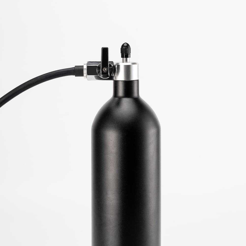 Rockbros tlačilka za tubeless pnevmatike 200 PSI 1,2l - Črna 4