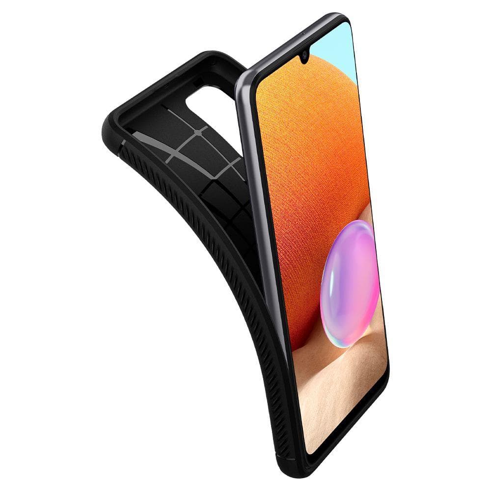 Spigen Rugged Armor ovitek za Samsung Galaxy A52 / A52S, mat črn 2