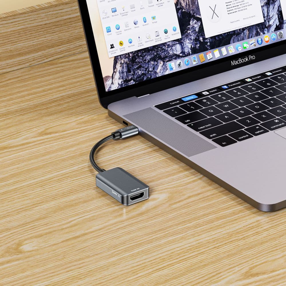 Adapter Tech-Protect UltraBoost USB-C (moški) / HDMI (ženski) 4K 60Hz - črn 3
