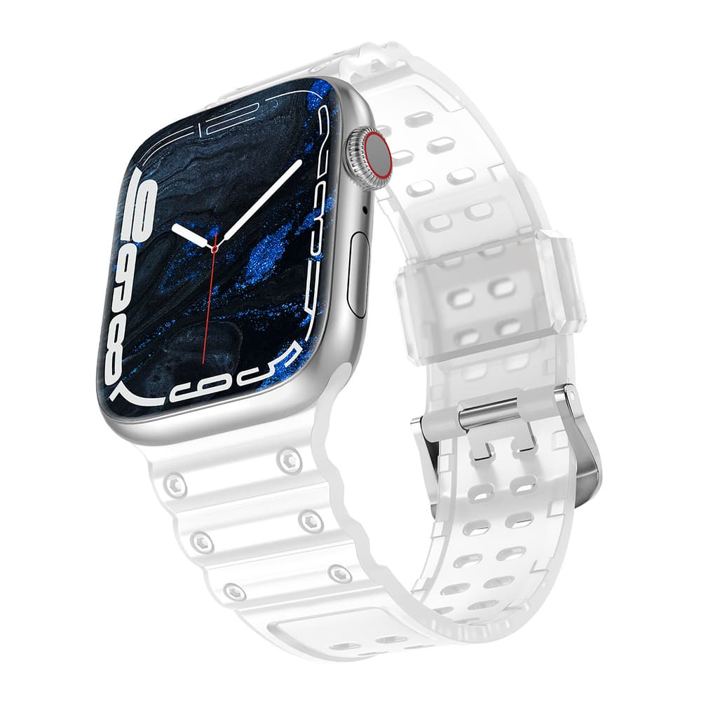 Pas za Apple Watch 38/40/41 mm, Triple Protection, prozoren