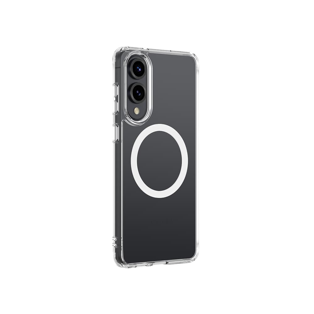 Ovitek AmazingThing Minimal Mag Ring za Samsung S25 Edge - prozoren 3