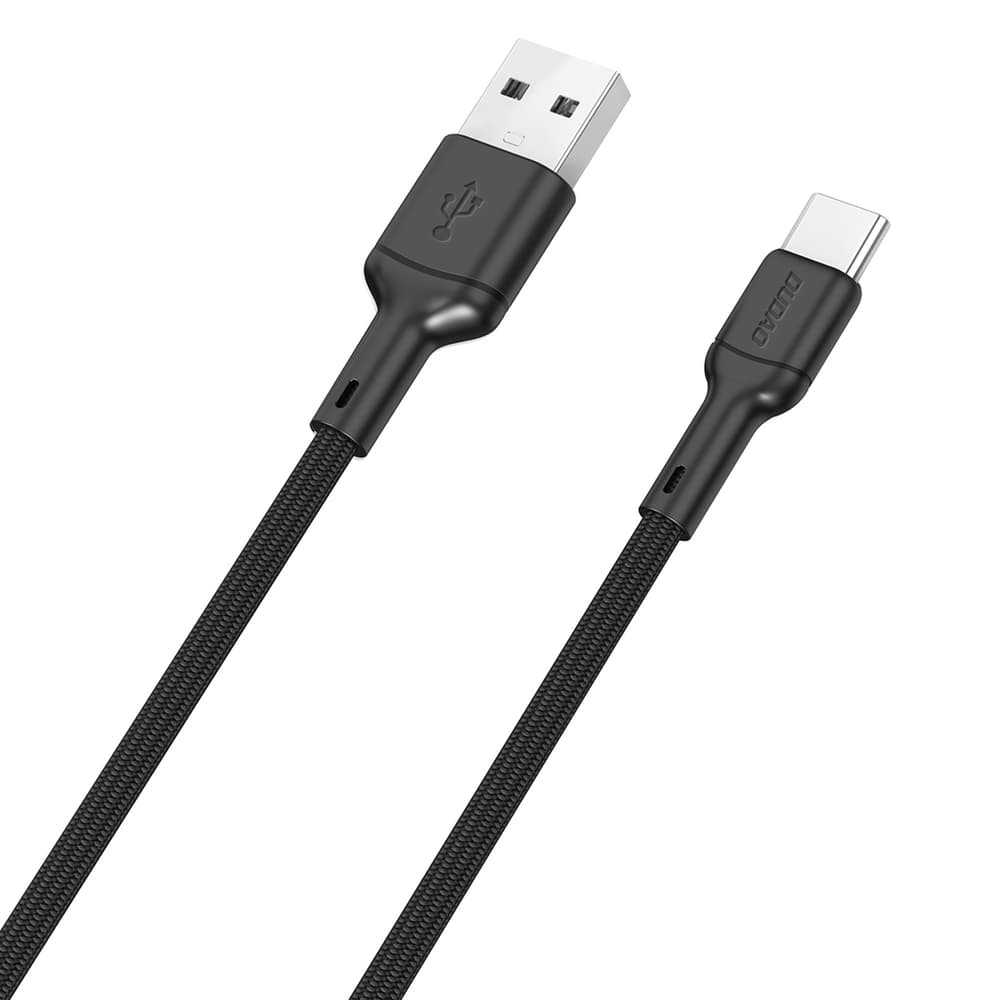 Dudao L9T 5A USB-A na USB-C kabel, 1m, črn