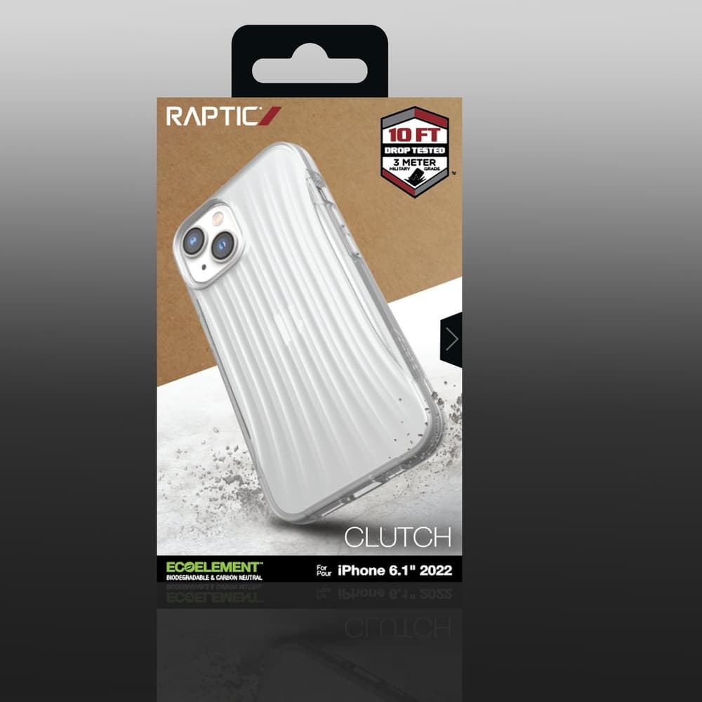 Raptic X-Doria Clutch ovitek za iPhone 14, prozoren 5