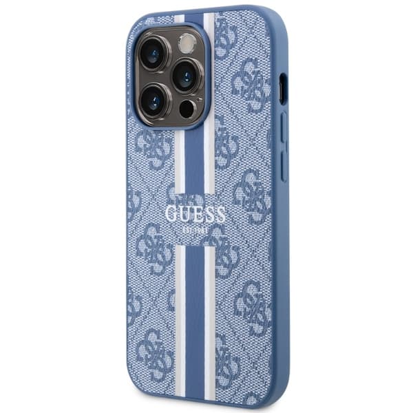 Guess GUHMP14LP4RPSB ovitek za iPhone 14 Pro (6,1") modra 2