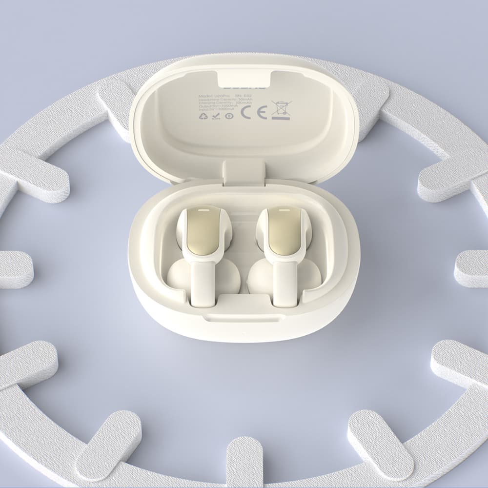 Dudao U20 Pro TWS Bluetooth slušalke, bele 4