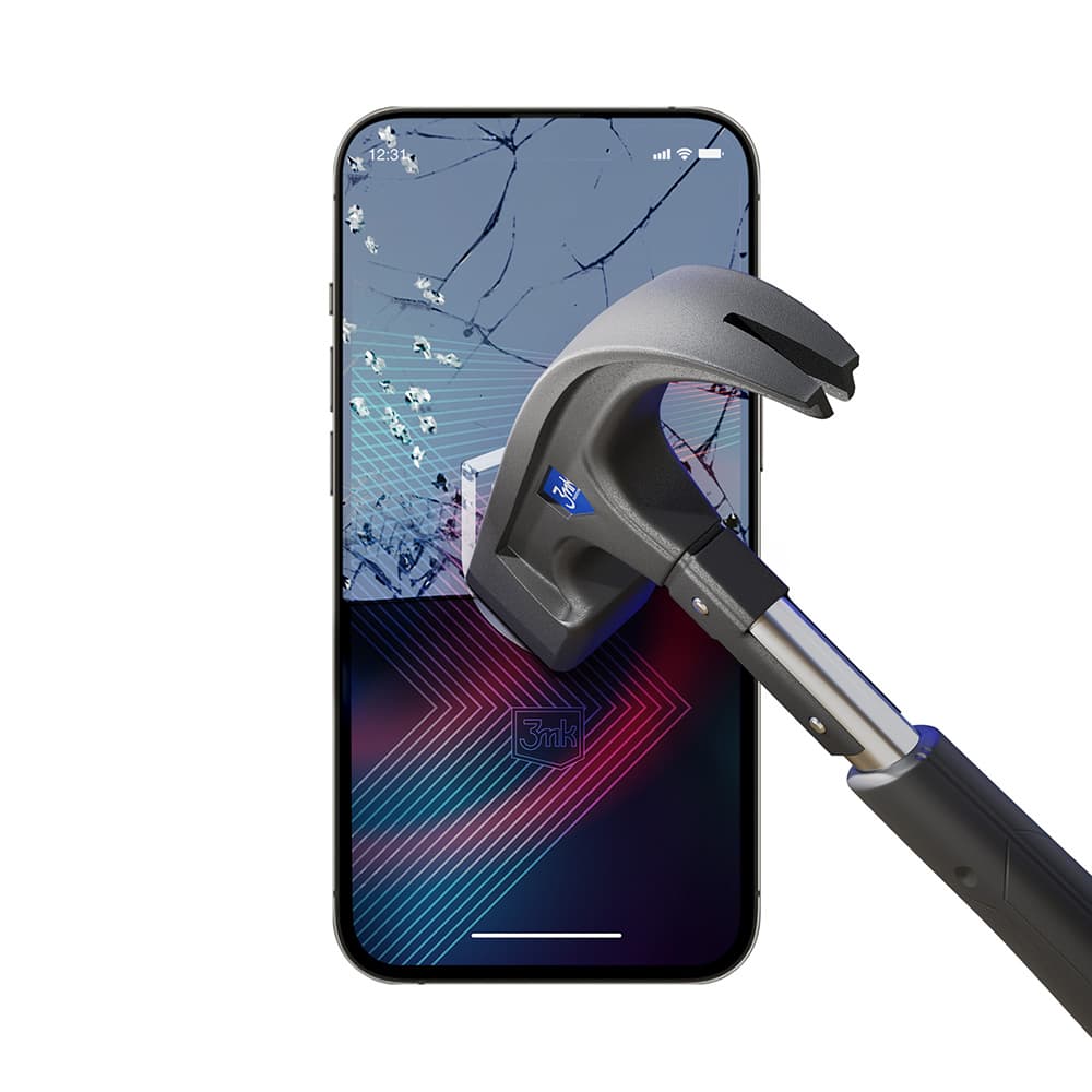 3mk Hybridno steklo FlexibleGlass za iPhone 14 Pro Max / 14 Plus 3