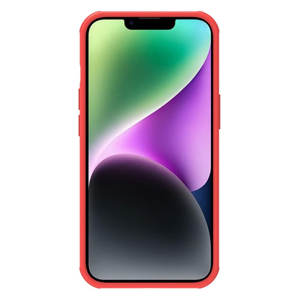 Nillkin Super Frosted Shield Pro ovitek za iPhone 14 Plus, rdeč 3