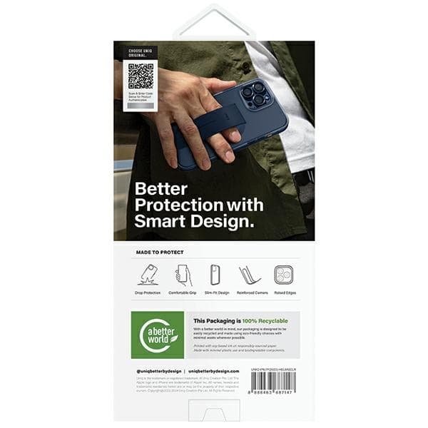 UNIQ Heldro Mag Magclick ovitek za iPhone 15 Pro Max - prozoren 3