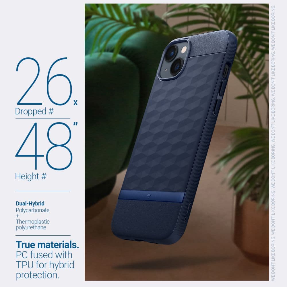Caseology Parallax Mag ovitek z MagSafe za iPhone 14 Plus - Temno moder 8