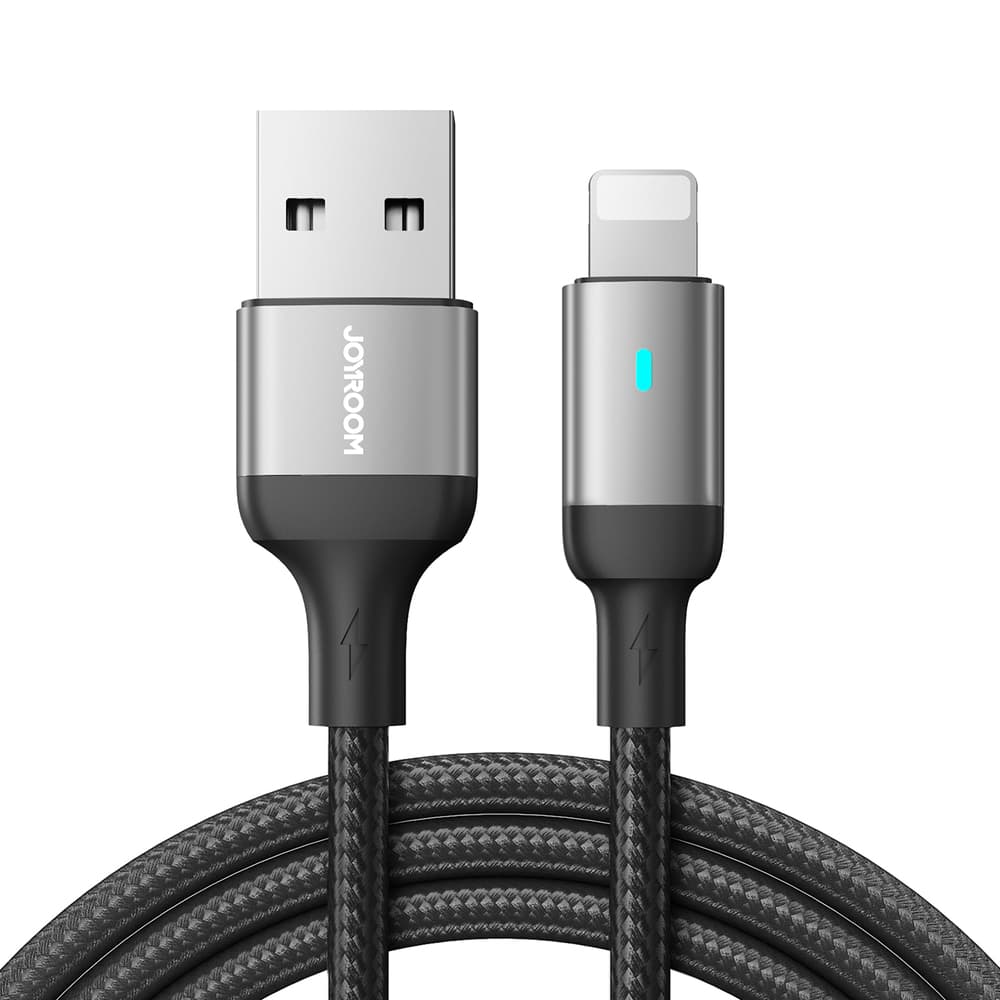 Kabel Joyroom Extraordinary Series A10 USB-A / Lightning 2.4A 1,2 m - črn