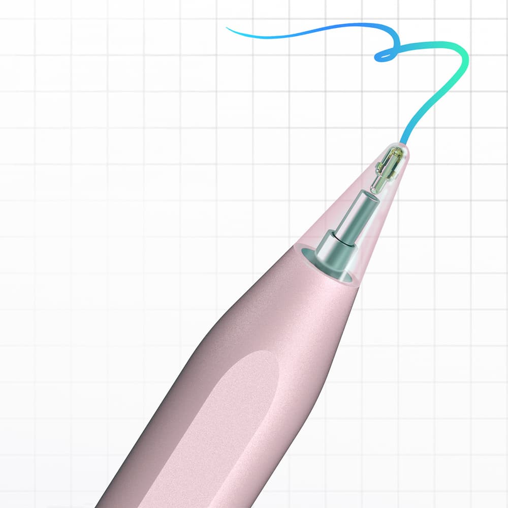 Metapen A8 Aktivni pisalo za iPad USB-C - Roza 3