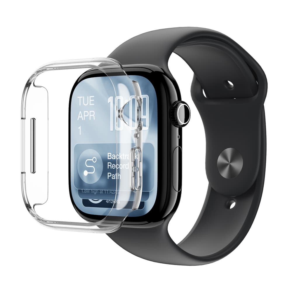 AmazingThing Minimalno zaščitno ohišje za Apple Watch Series 11 46mm - prozorno