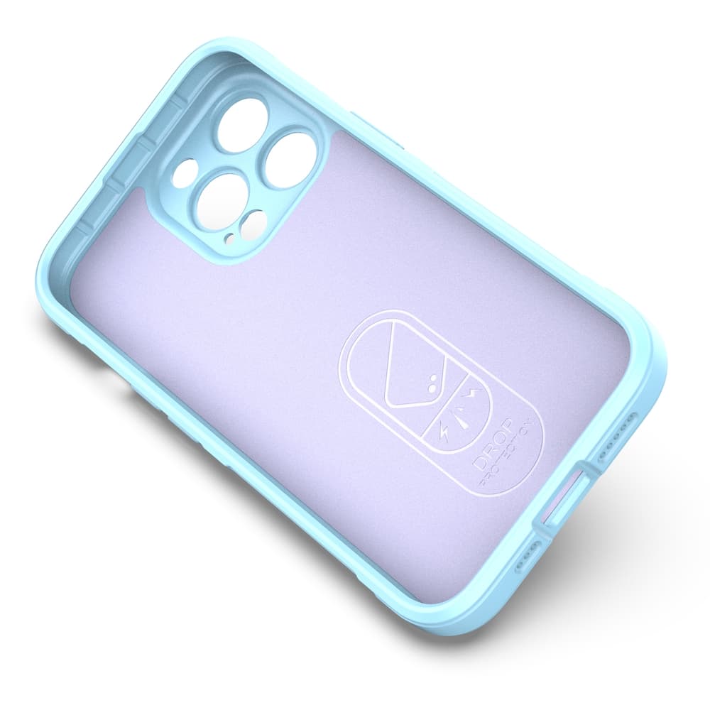 Magic Shield ovitek za iPhone 13 Pro - svetlo moder 2