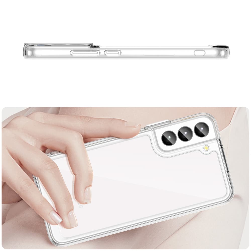 Ovitek Outer Space Case za Samsung Galaxy S23+ s prozornim okvirjem 7