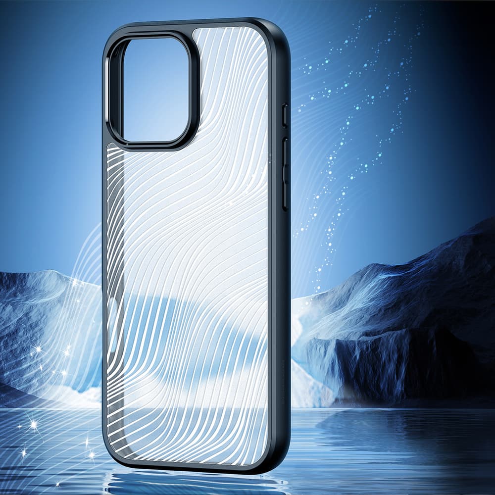 Dux Ducis Aimo ovitek za iPhone 16 Pro Max - črn/prozoren 7