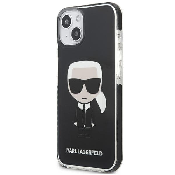 Karl Lagerfeld etui Ikonik Karl za iPhone 13 mini - črn 2