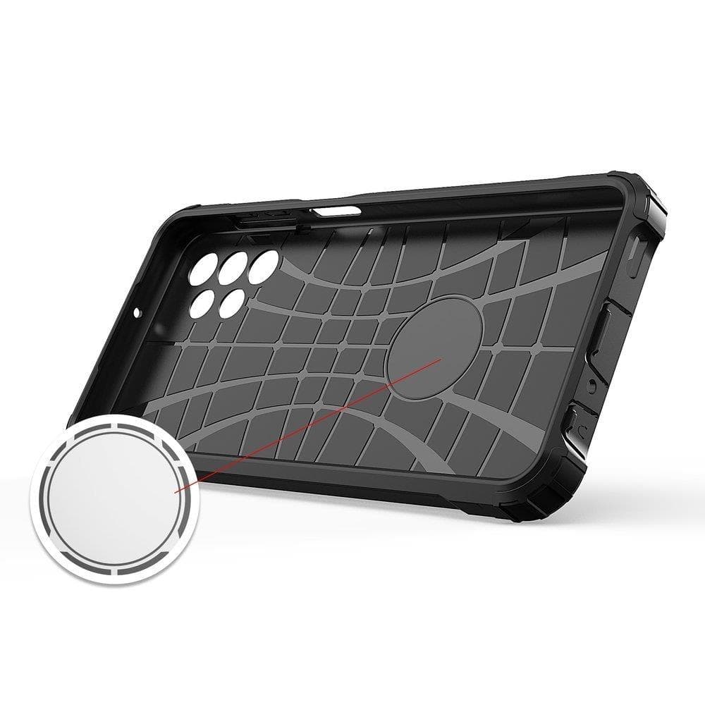 Hurtel Hybrid Armor ovitek za Samsung Galaxy A73, modri/rdeči elementi 6