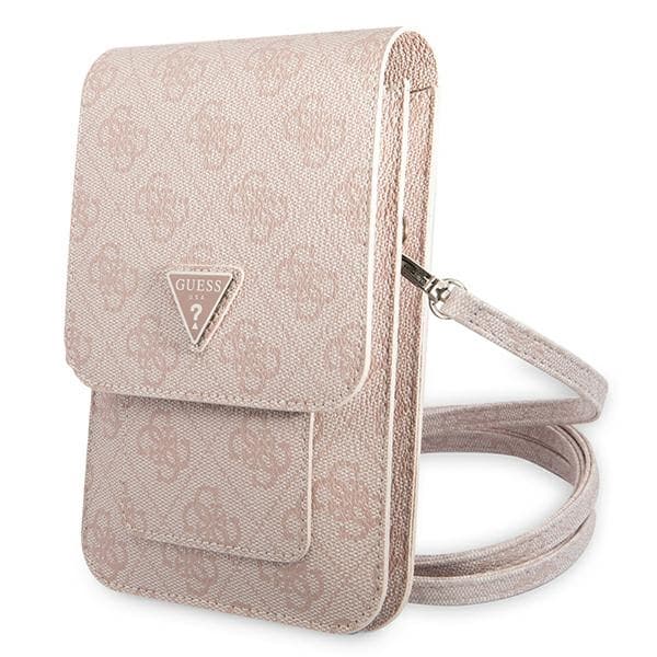 Guess torbica za pametni telefon 4G Triangle, roza