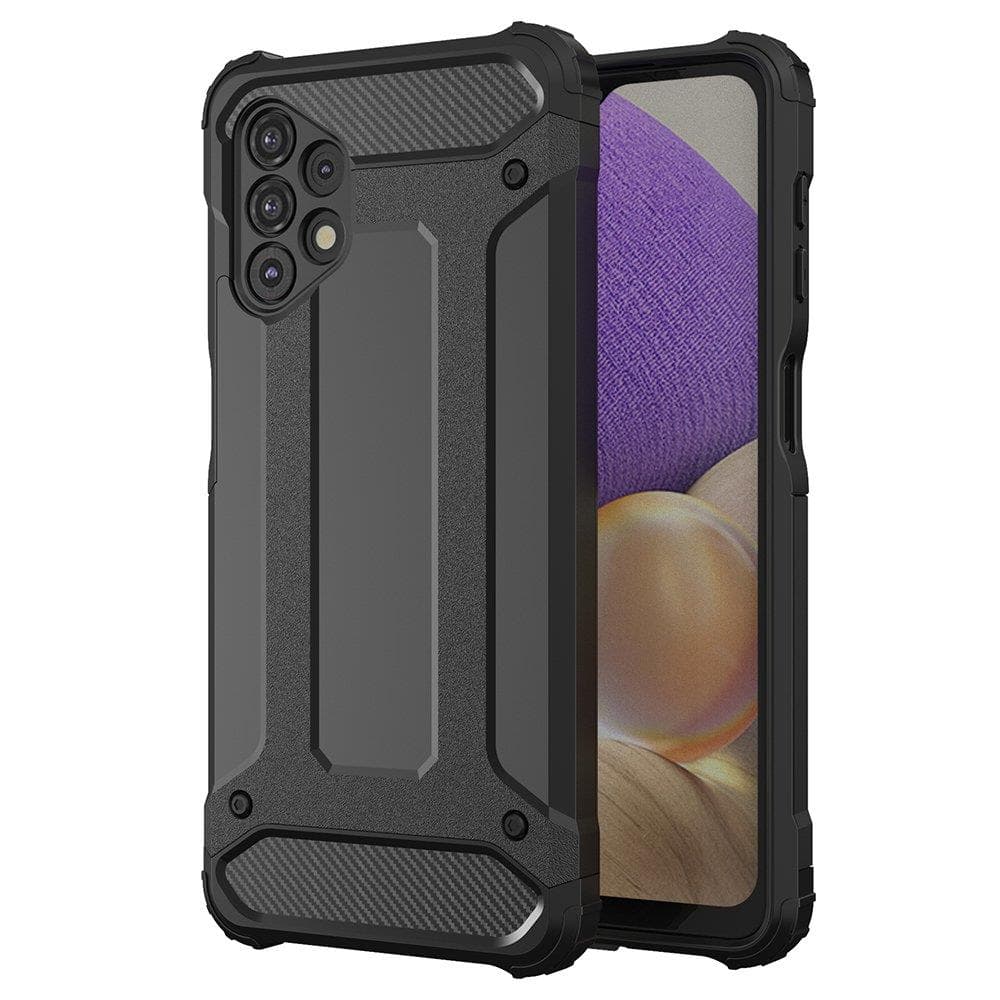 Hurtel Hybrid Armor ovitek za Samsung Galaxy A73, črn