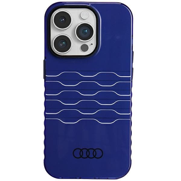 Audi IML MagSafe ovitek za iPhone 14 Pro - modra