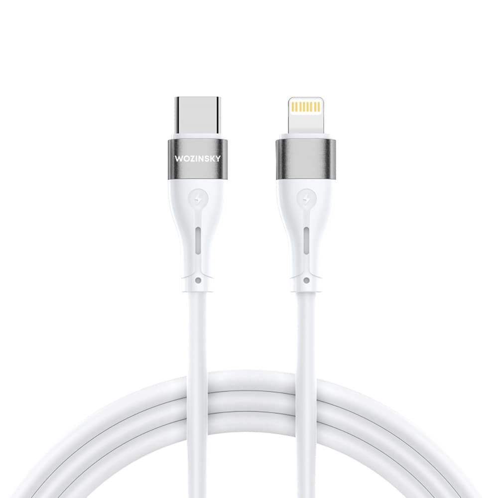 Kabel Wozinsky WSTCL1 Lightning / USB-C PD 27W, 1m, bel