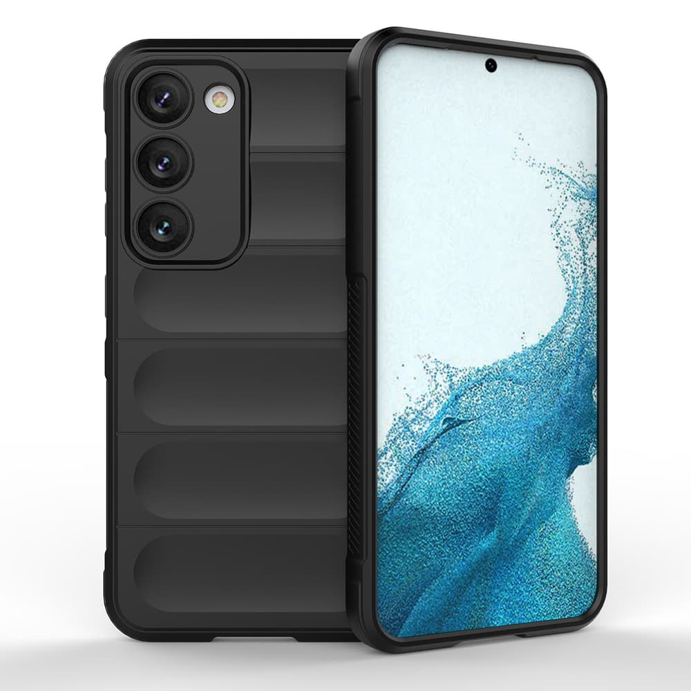 Magic Shield oklopni ovitek za Samsung Galaxy S23+ - črn