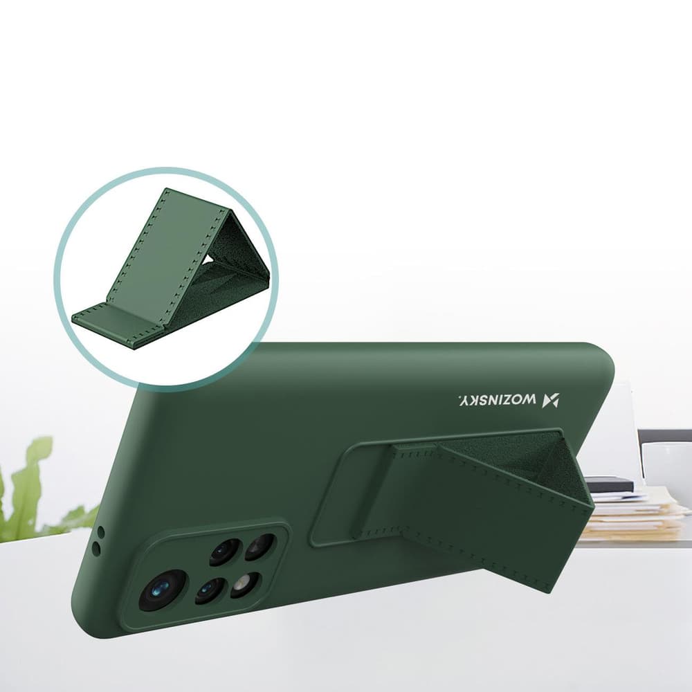 Wozinsky Kickstand ovitek za Xiaomi Redmi 10 - rdeč 5