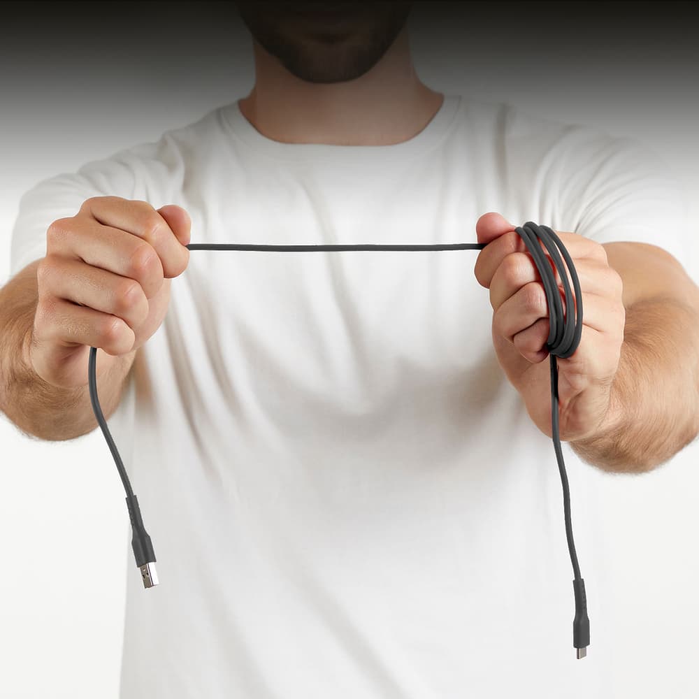 SBS kabel USB-A - USB-C 1.5m - črn 4