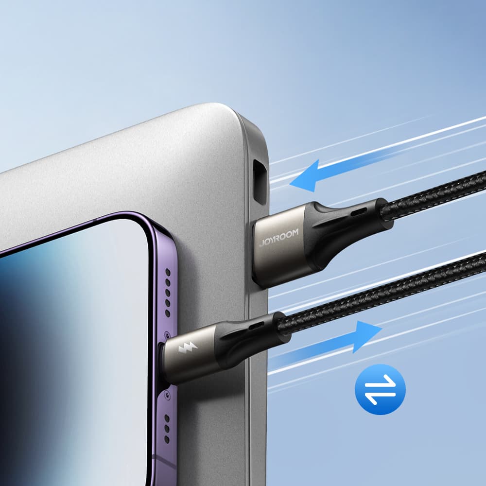Kabel Joyroom Light-Speed S-A25 USB-A/USB-C 100W 1.2m - Črna 6