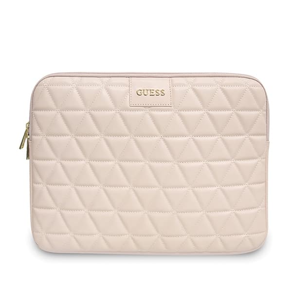Etui Guess Quilted za 13-palčni prenosnik - roza