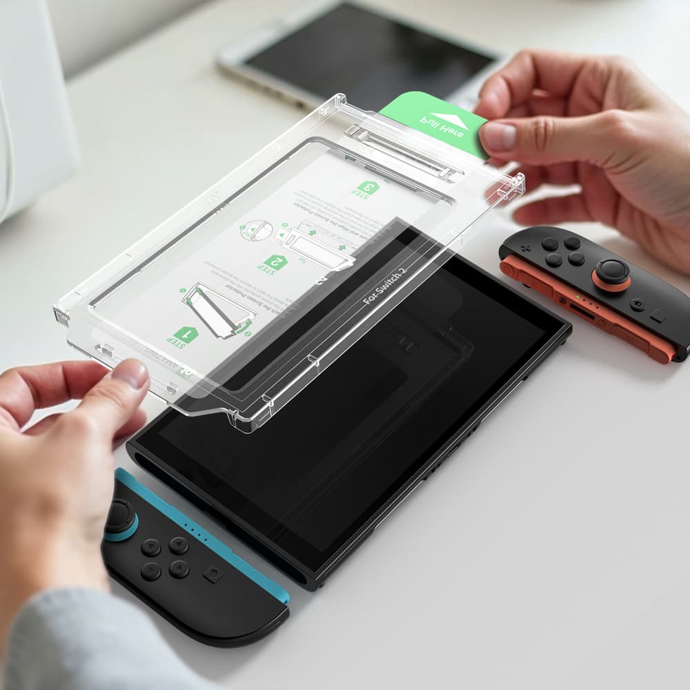 Zaščitno steklo AmazingThing Radix Matte Glass za Nintendo Switch 2 (2 kosa) 6