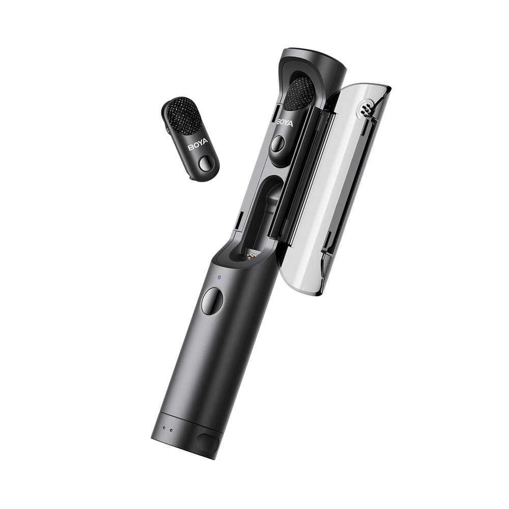 BOYA MAGIC-03 brezžični mikrofon 2.4GHz USB-C, Črna