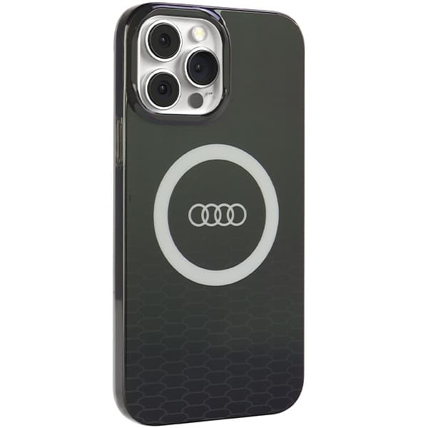 Audi IML Big Logo MagSafe ovitek za iPhone 13 Pro Max - črna 6