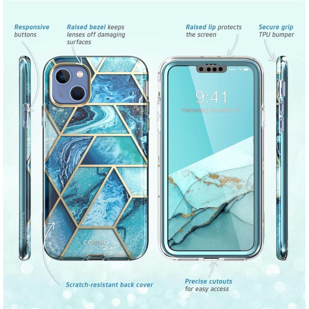 Supcase Cosmo ovitek za iPhone 14 Plus, modra 4