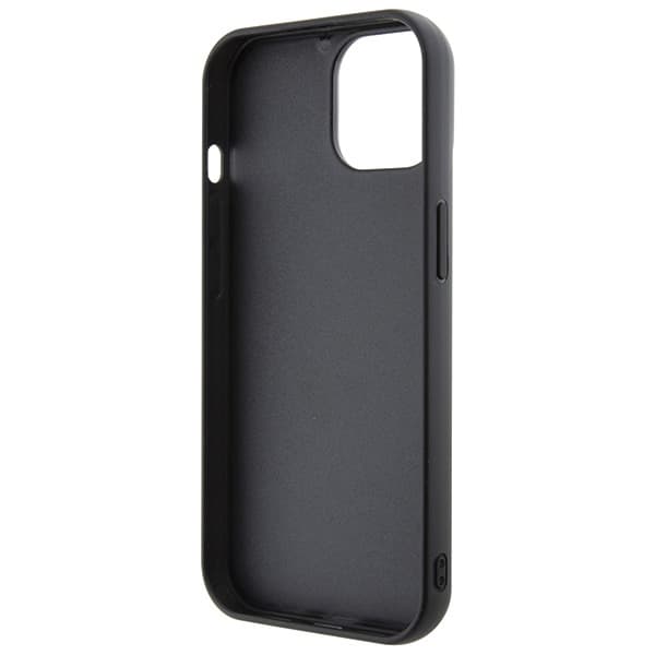 Karl Lagerfeld ovitek za iPhone 15, 3D Rubber Multi Logo, črn 7