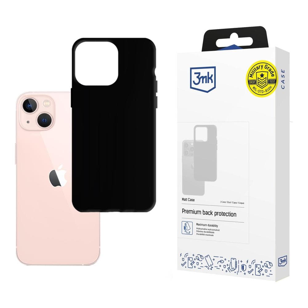 3mk Matt ovitek za iPhone 14 Plus - črna