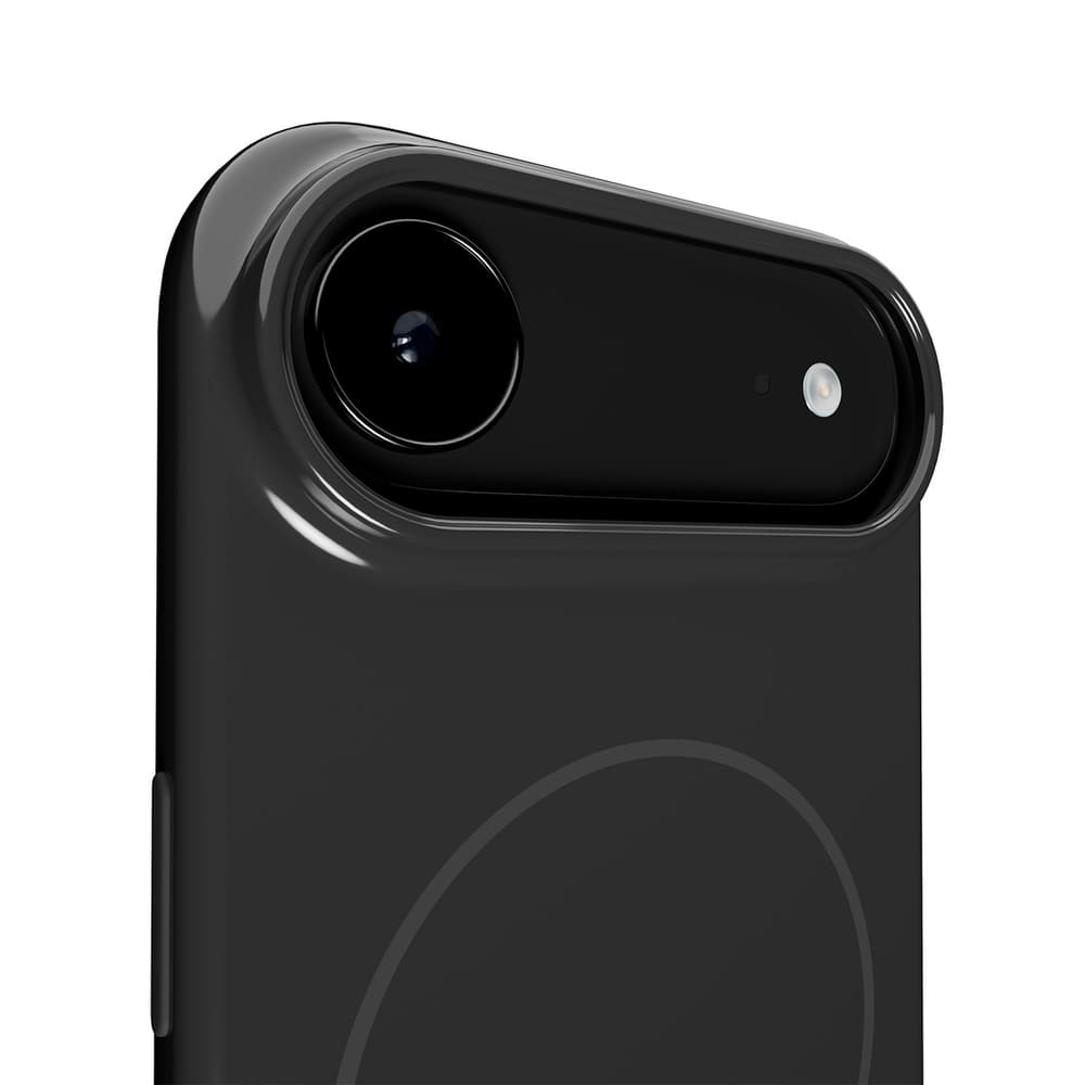 Puro Pulse ovitek za iPhone 17 Air, polikarbonat, črn - MagSafe 8