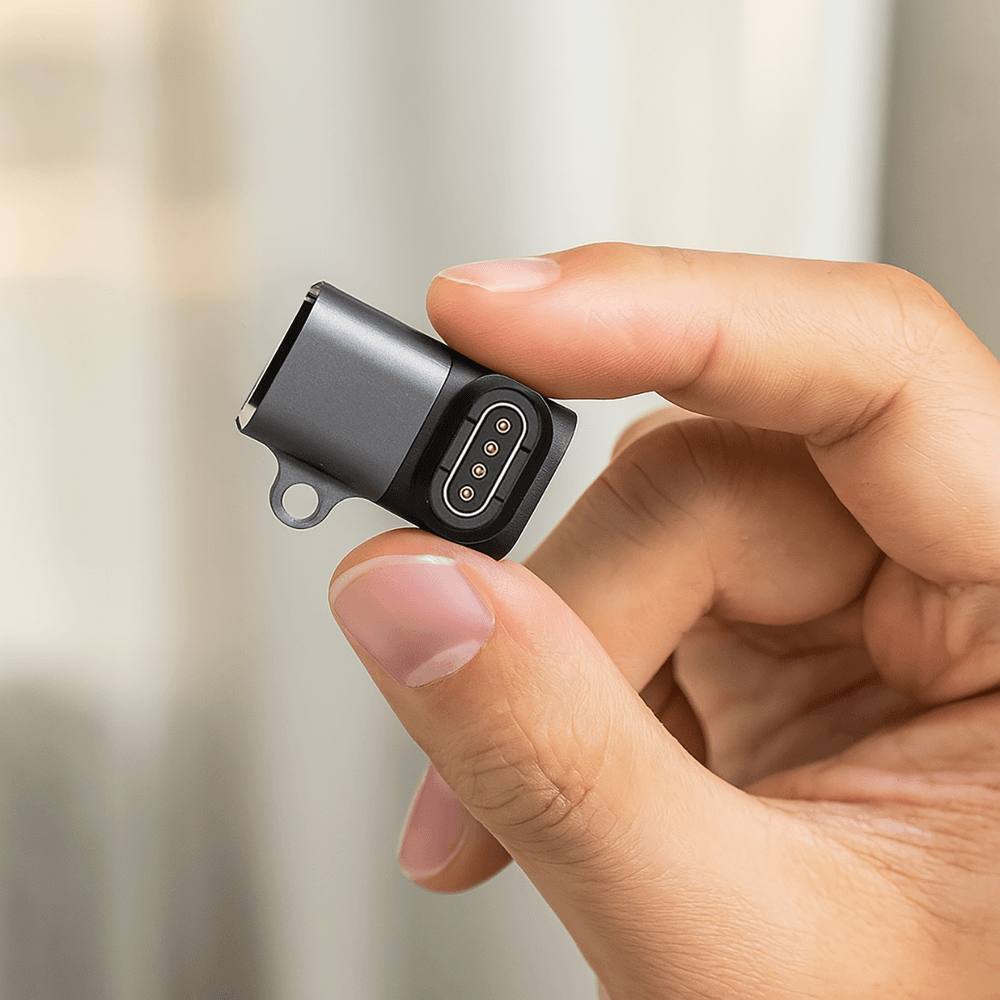 Wozinsky WAYGS1 USB-C adapter za Garmin pametno uro - siv 3