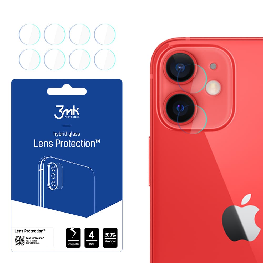 3mk Lens Protection™ steklo za kamero Apple iPhone 12 Mini