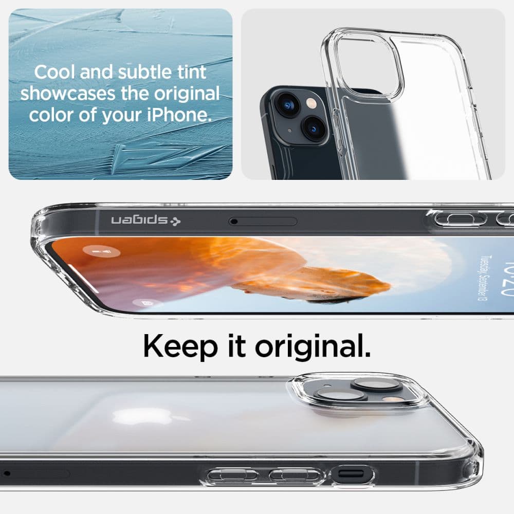 Spigen Ultra Hybrid ovitek za iPhone 14 Plus (mat prozoren) 6
