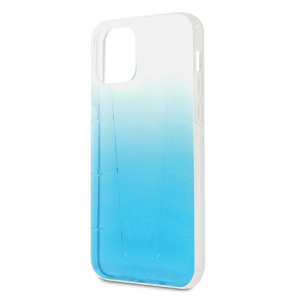 Mercedes Transparent Line ovitek za iPhone 12 / iPhone 12 Pro - modra 5