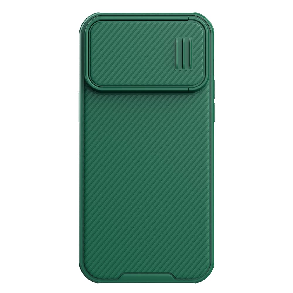 Ovitek Nillkin CamShield S z zaščito kamere za iPhone 14 Pro Max - zelena